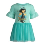 Disney Princess Jasmine Toddler Girls Tulle Dress Toddler to Little Kid